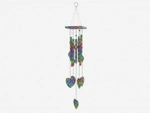 金属管風鈴風水 3Dモデル