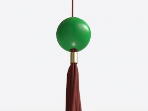 Oriental Traditional Hanging Paper Lantern 01 Modelo 3D
