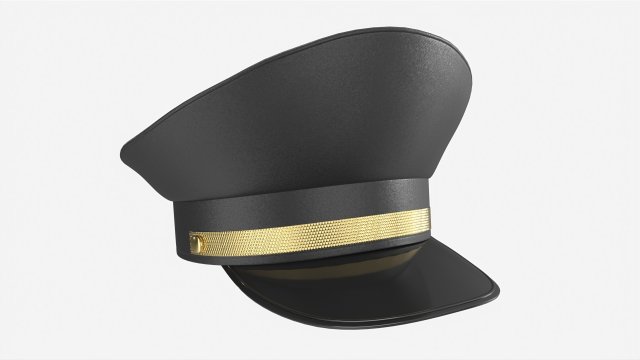 Peaked Cap Casual 3D 模型 .c4d .max .obj .3ds .fbx .stl .blend 