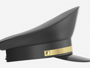 Peaked Cap Casual 3D 模型