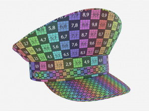 Peaked Cap Casual 3D 模型
