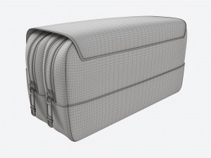 School Large Pencil Case 3D Model