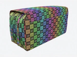 School Large Pencil Case 3D Model