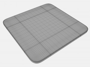 Smart Wireless Digital Scale 3D Model