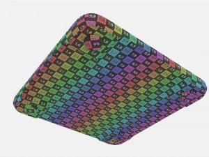 Bilancia digitale intelligente senza fili Modello 3D