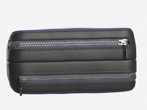 Smoking Pipe and Tobacco Bag Leather 3D 模型