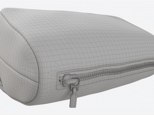 Smoking Pipe and Tobacco Bag Leather 3D 模型