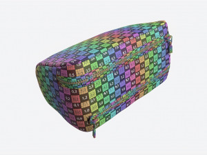 Smoking Pipe and Tobacco Bag Leather 3D 模型