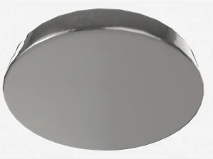 Smoking Pipe Ashtray Silver 3D Model