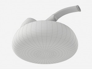 Smoking Pipe Ashtray with Holder 01 Model 3D