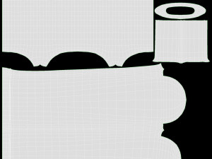 Smoking Pipe Ashtray with Holder 01 Model 3D