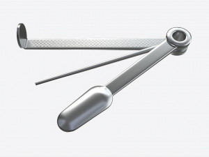 Smoking Pipe Companion Accessory 02 3D Model