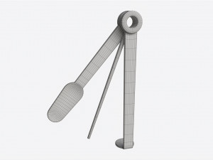 Smoking Pipe Companion Accessory 02 3D Model
