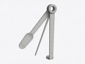 Smoking Pipe Companion Accessory 02 3D Model