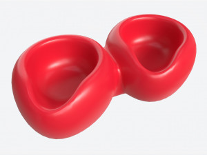 Smoking Pipe Holder Double Modello 3D