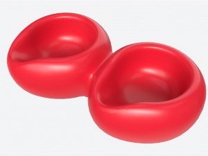 Smoking Pipe Holder Double 3D मॉडल