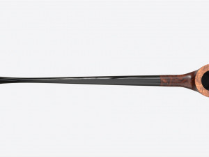 Smoking Pipe Long Briar Wood 04 Modelo 3D