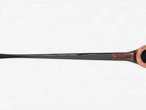 Smoking Pipe Long Briar Wood 04 3D Model