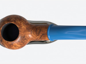 Smoking Pipe Small Briar Wood 01 Modello 3D
