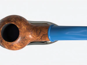 Smoking Pipe Small Briar Wood 01 3D Model