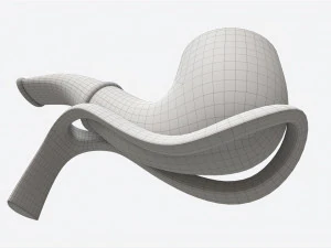 Smoking Pipe Small Briar Wood 02 3D Model
