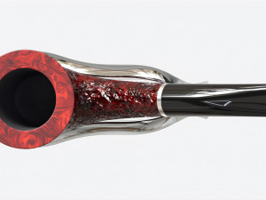 Smoking Pipe Small Briar Wood 03 3D 모델