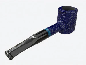 Smoking Pipe Small Briar Wood 04 3D Model