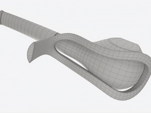 Smoking Pipe Straight Briar Wood 01 Modèle 3D