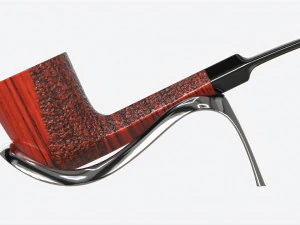 Smoking Pipe Straight Briar Wood 03 3D Model