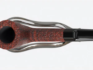 Smoking Pipe Straight Briar Wood 03 3D Model