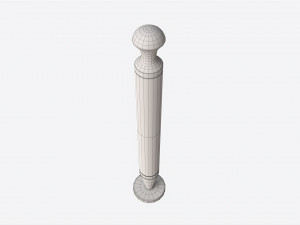Smoking Pipe Tamper Accessory 01 3D-Modell