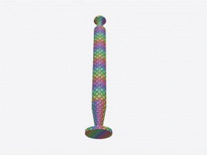 Smoking Pipe Tamper Accessory 01 3D-Modell