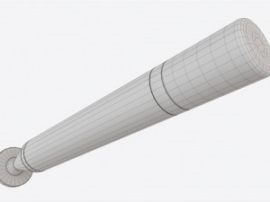 Smoking Pipe Tamper Accessory 02 3D Model