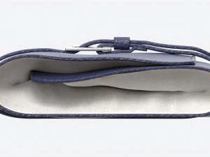 Smoking Pipe Travel Bag Leather Folded 3D Model