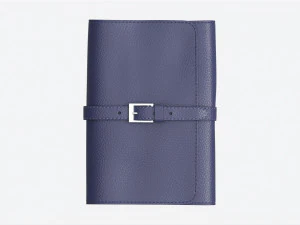 Smoking Pipe Travel Bag Leather Folded 3D Model