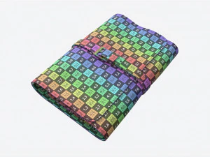 Smoking Pipe Travel Bag Leather Folded 3D Model