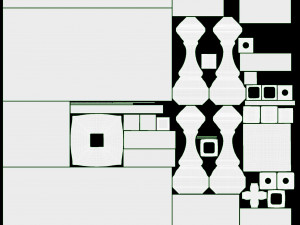Stone Temple Lantern 3Dモデル