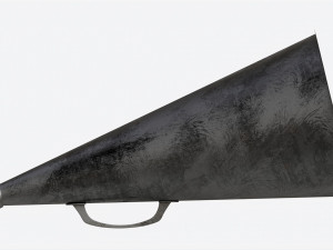 Vintage Metal Megaphone 3D 모델