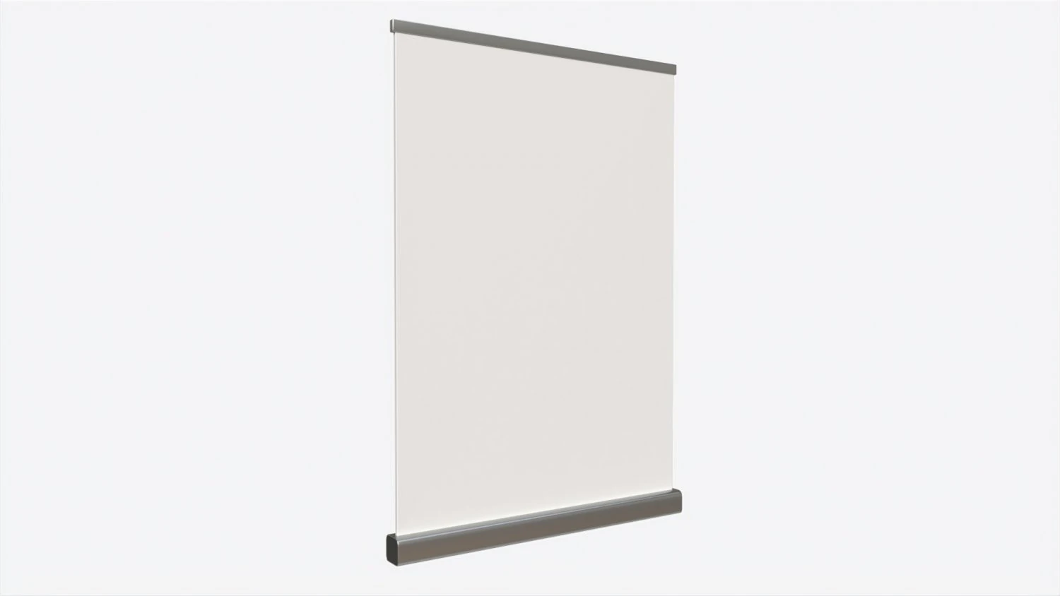 Advertising Roll-Up Banner Large 3D Model .c4d .max .obj .3ds .fbx .stl .blend 
