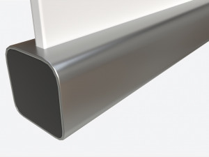 Advertising Roll-Up Banner Large 3D 모델