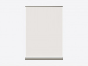 Advertising Roll-Up Banner Large 3D 모델