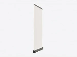 Advertising Roll-Up Banner Narrow 3D Model