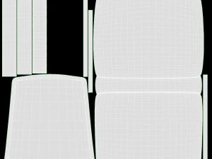 Armhair Baker Knot 3D Model