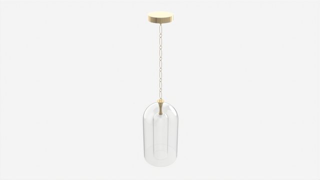 Bell Pendant Baker Murano Modelo 3D .c4d .max .obj .3ds .fbx .stl .blend