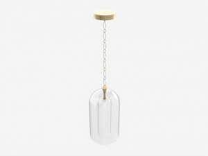 Bell Pendant Baker Murano 3D 모델