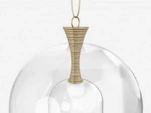 Bell Pendant Baker Murano 3D Model