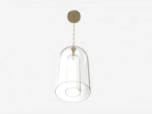 Bell Pendant Baker Murano 3D Model