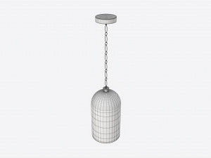 Bell Pendant Baker Murano Modelo 3D