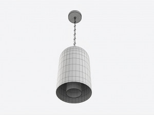 Bell Pendant Baker Murano Modelo 3D