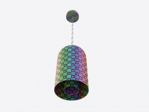 Bell Pendant Baker Murano Modelo 3D